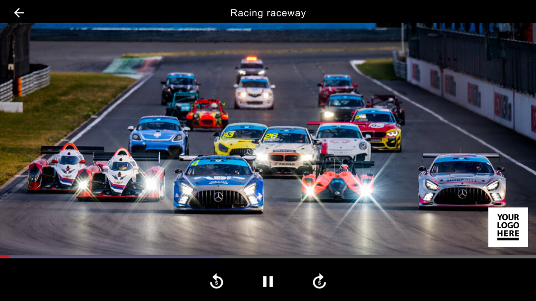 Racing event live streaming